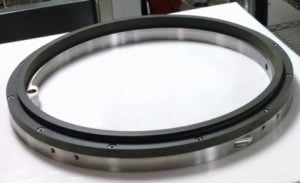 In applications like this two-piece split seal, Seal Segments simplify assembly and minimize potential leakage paths.